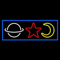 Psychic Logos With Blue Bordeer Leuchtreklame