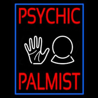 Psychic Palmist Leuchtreklame