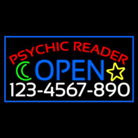 Psychic Reader With Phone Number Open Leuchtreklame