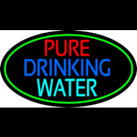 Pure Drinking Water Leuchtreklame