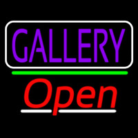 Purle Gallery With Open 3 Leuchtreklame