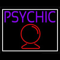 Purple Psychic With Crystal Leuchtreklame