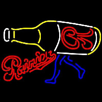 Rainier Walking R Bottle Beer Sign Leuchtreklame