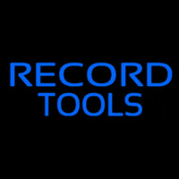 Record Tools Leuchtreklame
