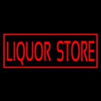Rectange Liquor Store Leuchtreklame