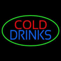 Rectangle Cold Drinks Leuchtreklame