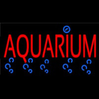Red Aquarium Leuchtreklame