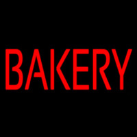 Red Bakery Leuchtreklame