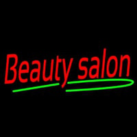 Red Beauty Salon Leuchtreklame