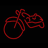 Red Bike Logo Leuchtreklame