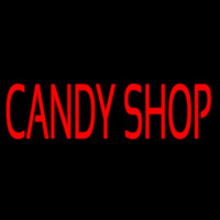 Red Candy Shop Leuchtreklame