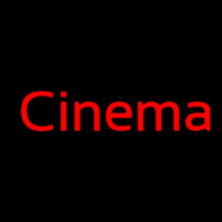 Red Cinema Leuchtreklame