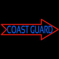 Red Coast Guard Leuchtreklame