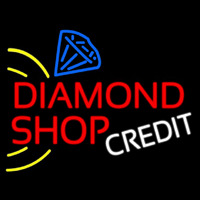 Red Diamond Shop Leuchtreklame