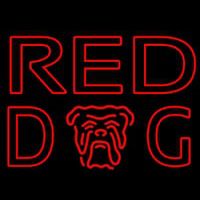 Red Dog Beer Sign Leuchtreklame
