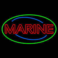 Red Double Stroke Marine Leuchtreklame