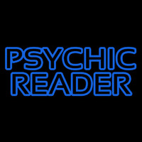 Red Double Stroke Psychic Reader Leuchtreklame