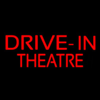Red Drive In Theatre Leuchtreklame