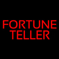 Red Fortune Teller Leuchtreklame