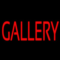 Red Gallery Leuchtreklame