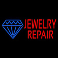 Red Jewelry Repair Block Leuchtreklame