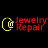 Red Jewelry Repair Leuchtreklame