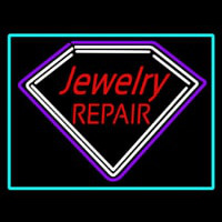 Red Jewelry Repair Turquoise Border Leuchtreklame