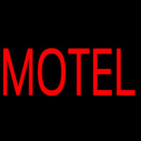 Red Motel Leuchtreklame