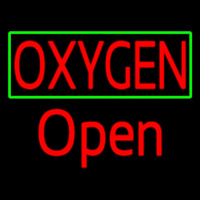 Red O ygen Green Open Leuchtreklame