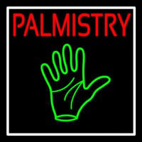 Red Palmistry Leuchtreklame