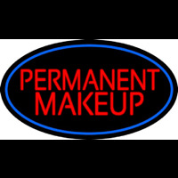 Red Permanent Makeup Leuchtreklame