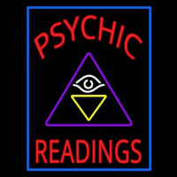 Red Psychic Readings Logo Leuchtreklame