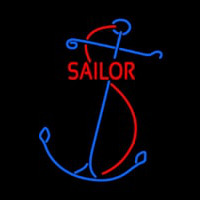 Red Sailor Logo Leuchtreklame