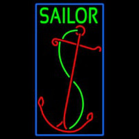 Red Sailor Logo Leuchtreklame