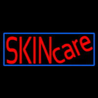 Red Skin Care Leuchtreklame