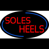 Red Soles Heels Leuchtreklame