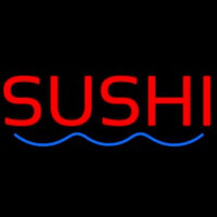 Red Sushi Leuchtreklame