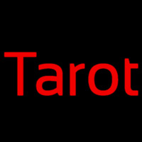 Red Tarot Leuchtreklame