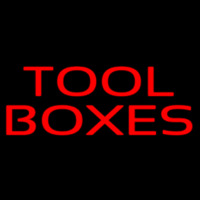 Red Tool Bo es 2 Leuchtreklame