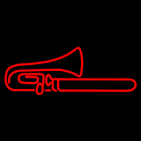Red Trumpet Sa ophone 1 Leuchtreklame