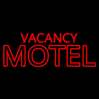 Red Vacancy Motel Leuchtreklame