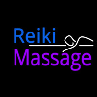 Reiki Massage Leuchtreklame