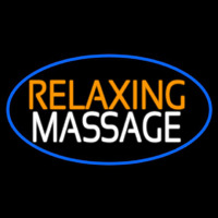 Rela ing Massage Leuchtreklame