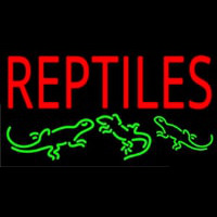 Reptiles 1 Leuchtreklame