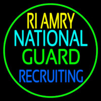 Ri Army National Guard Recruiting Leuchtreklame