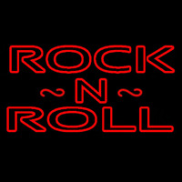 Rock N Roll Red Leuchtreklame