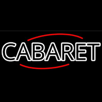 Round Cabaret Leuchtreklame