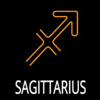 Sagittarius Logo Leuchtreklame