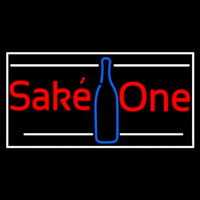 Sake One With Bottle 1 Leuchtreklame