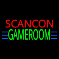 Scancon Gameroom Leuchtreklame